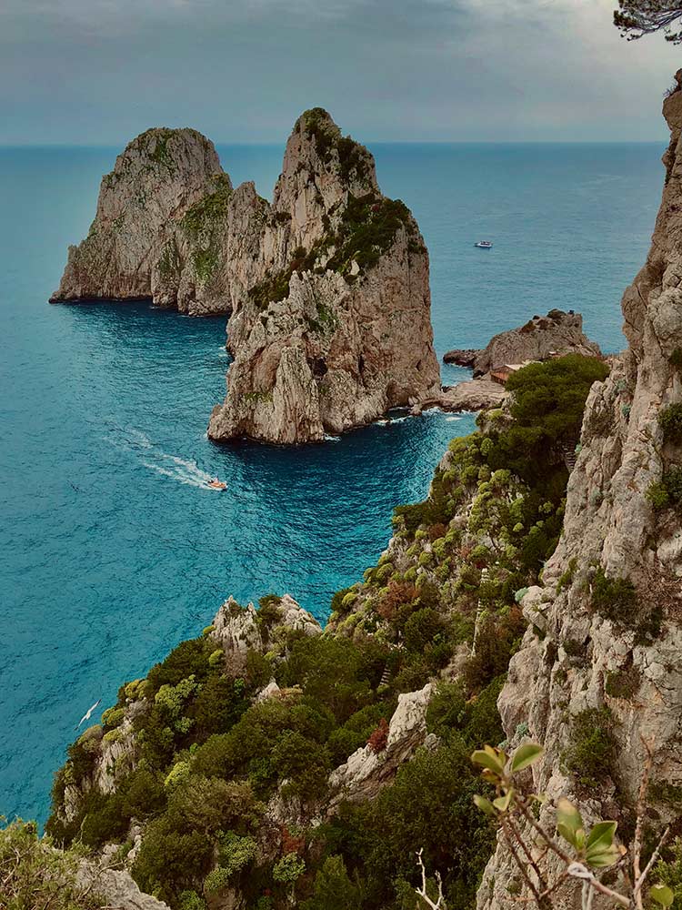 viaje a capri, neruda en capri